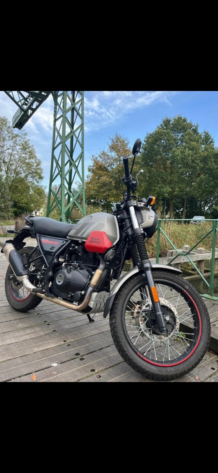 Royal Enfield Scram 411, Motos, Occasion, 411 cm³, Particulier, Permis Moto A2 minimum
