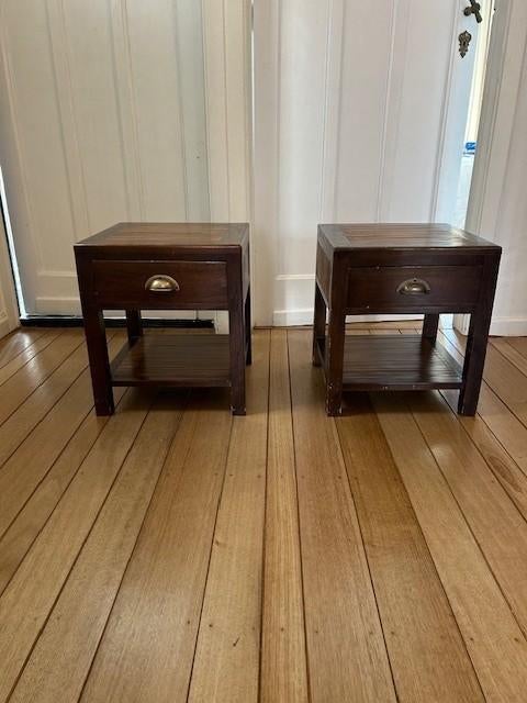 Lot de meubles pour chambre en bois massif MAISON DU MONDE, Enlèvement, Comme neuf, Bamboo