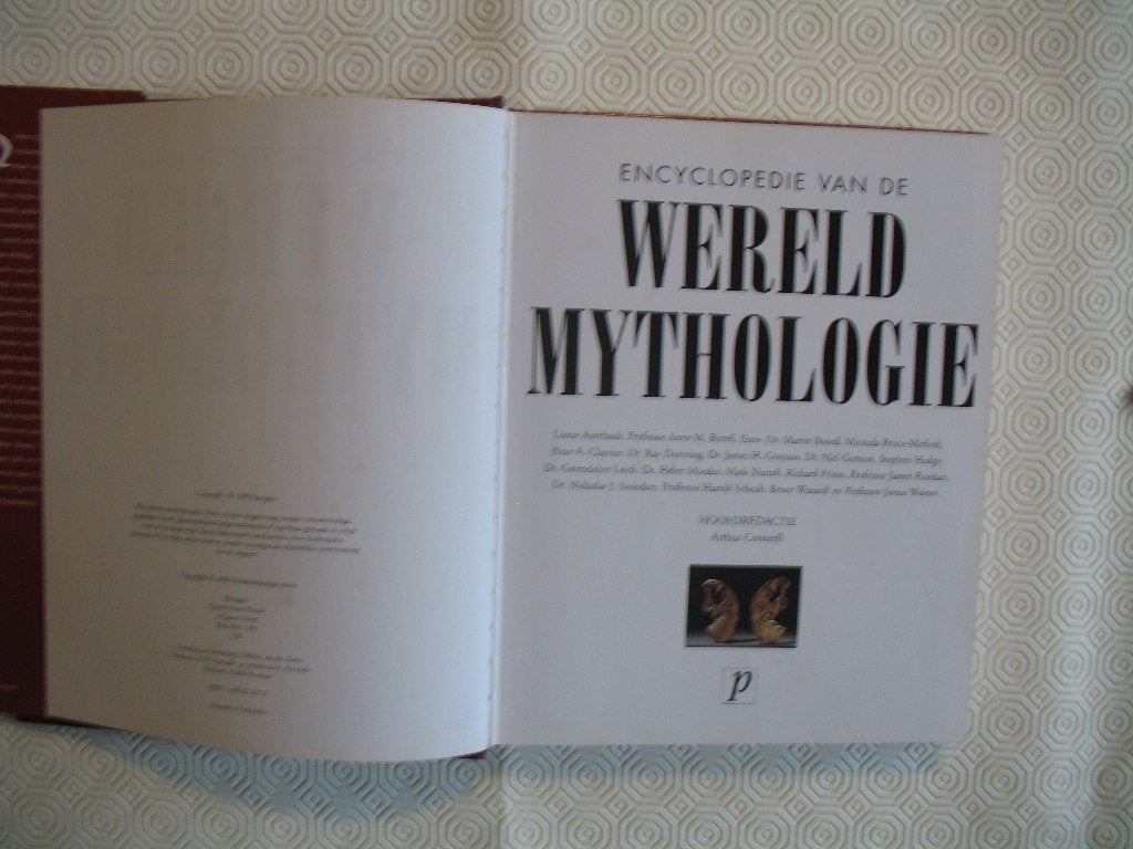 Encyclopedie van de wereld Mythologie, Livres, Encyclopédies, Enlèvement ou Envoi