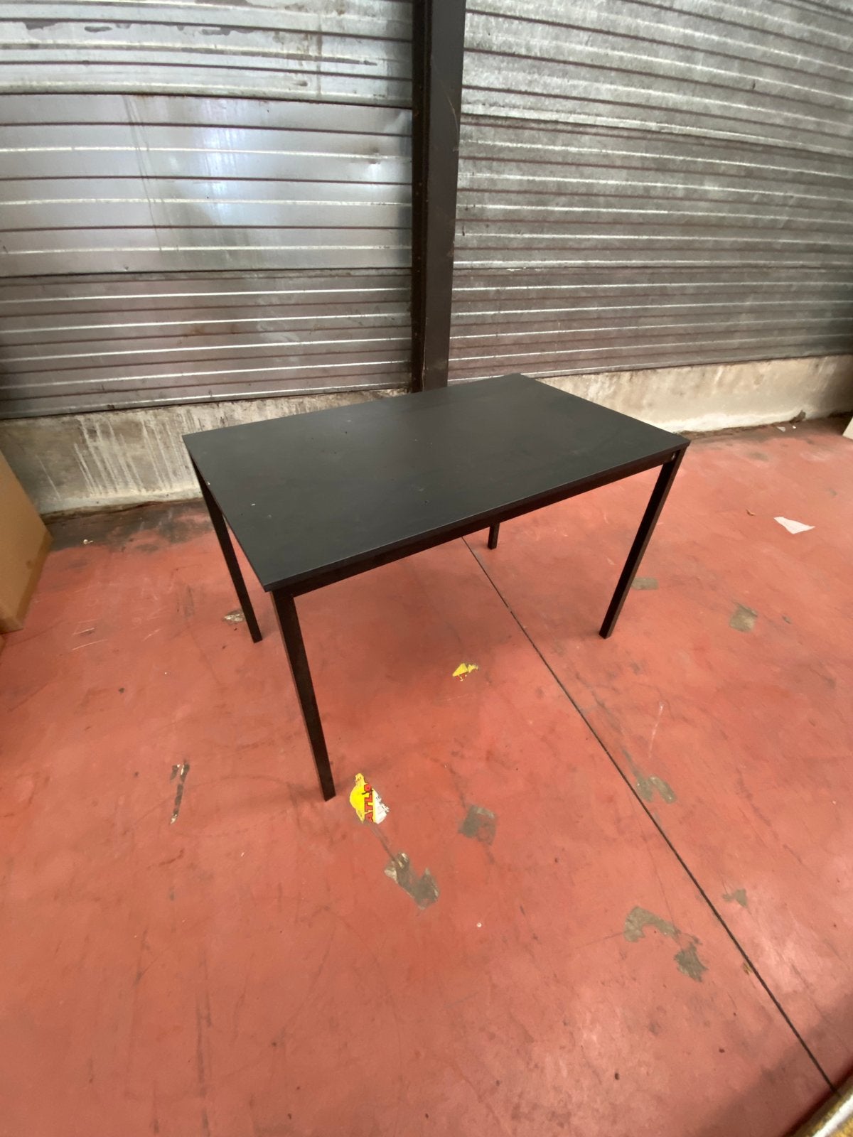 Zwart Bureautje, Werkplek, Ophalen, Gebruikt, Bureau