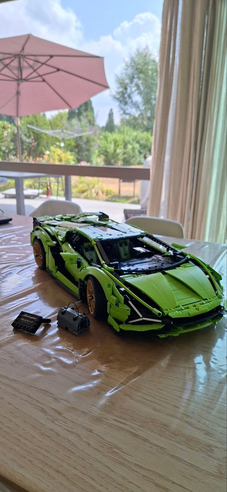 lamborghini sian Lego technic 42115, Ophalen, Lego, Zo goed als nieuw, Complete set