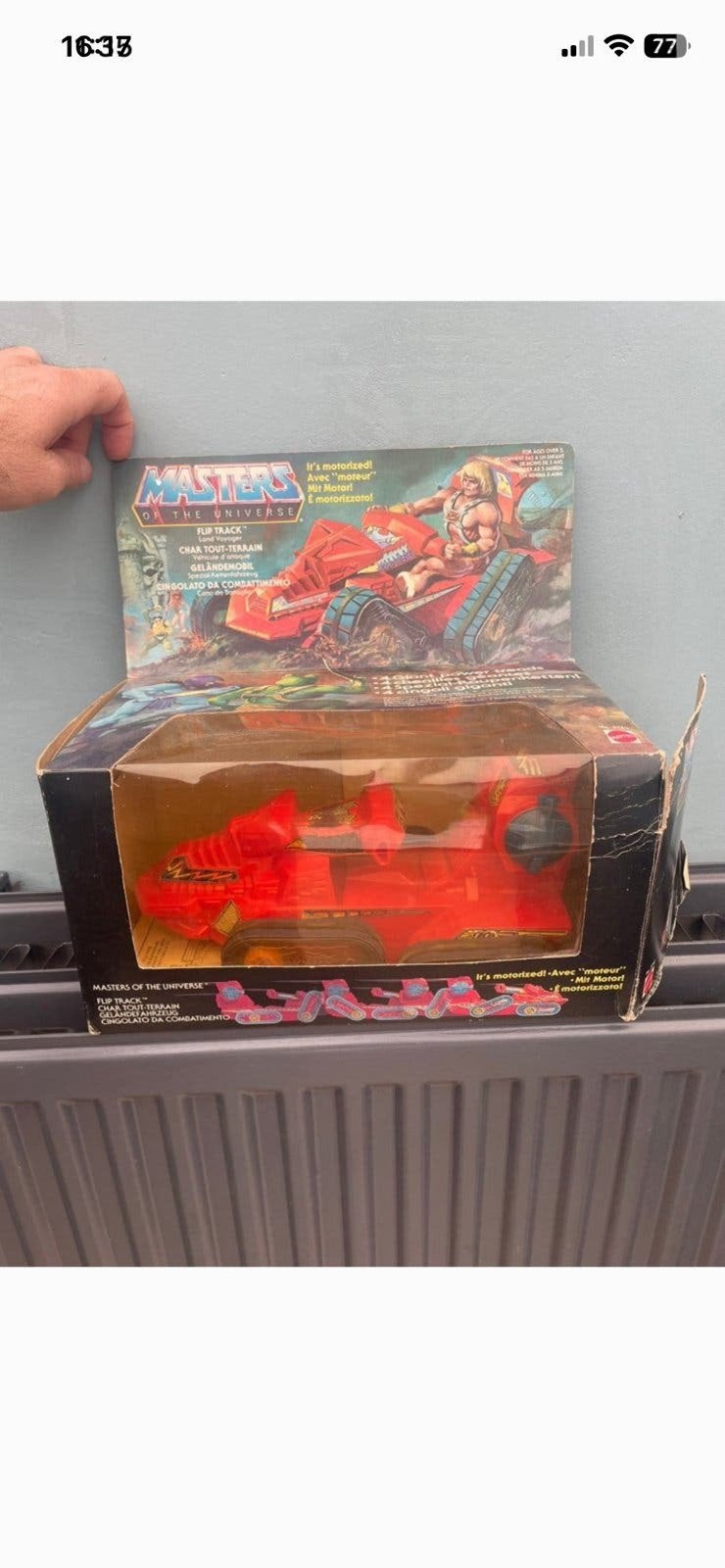He man attak trak, Envoi, Utilisé