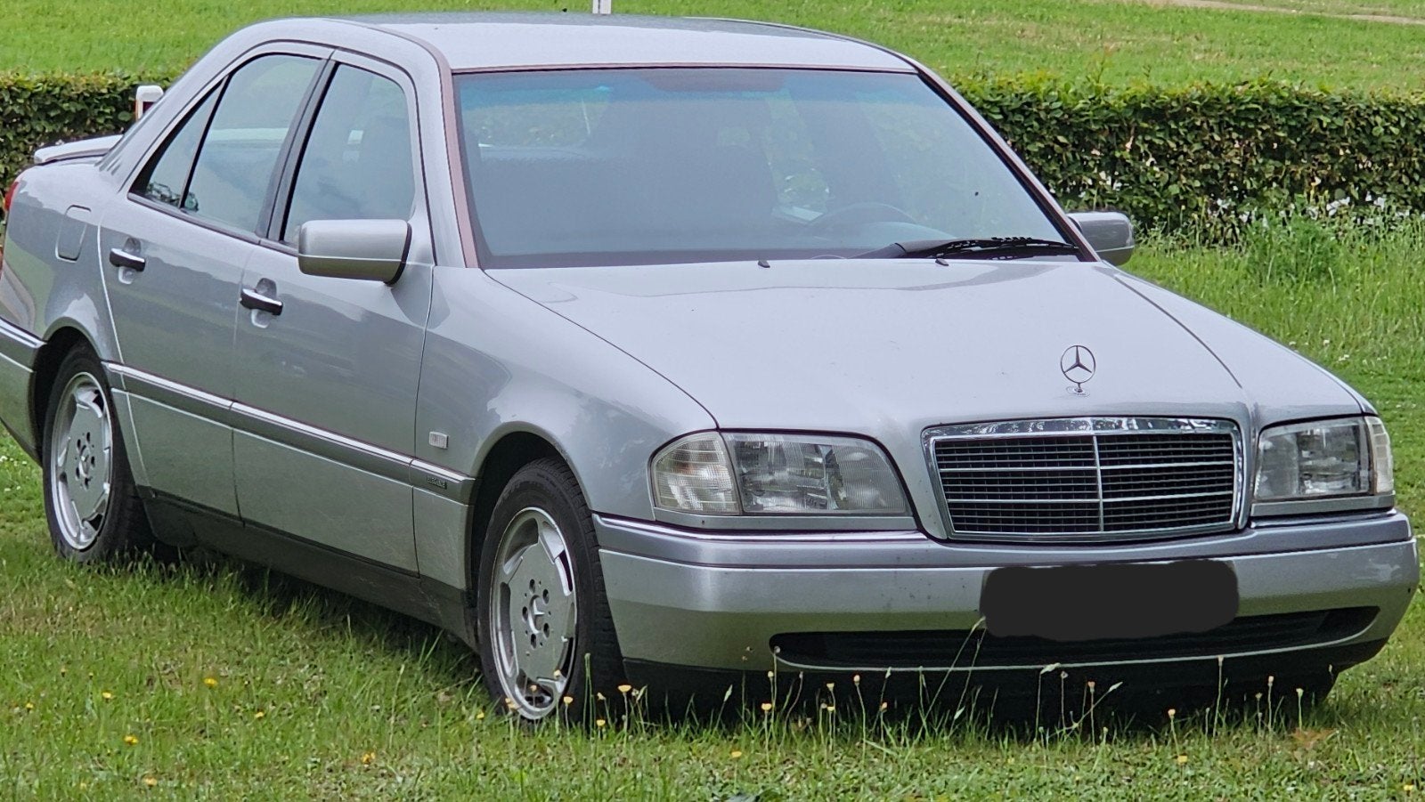 Mercedes c 180 benzine bj 1994 (airco) 146000 km oldtimer, Auto's, Particulier, Benzine, Te koop