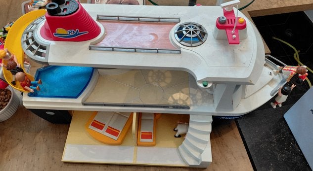 Playmobil - cruiseboot, Kinderen en Baby's, Ophalen, Zo goed als nieuw