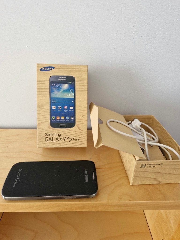 Samsung Galaxy S4 Mini 8Go Noir, Télécoms, Autres modèles, Enlèvement, Utilisé, 8 GB