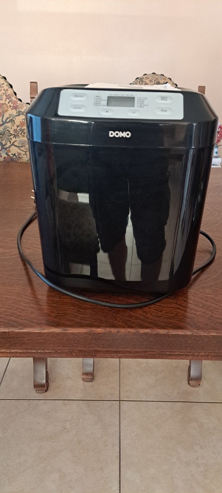Domo broodmachine., Electroménager, Machines à pain, Enlèvement, Comme neuf, Avec minuteur, Fenêtre transparente