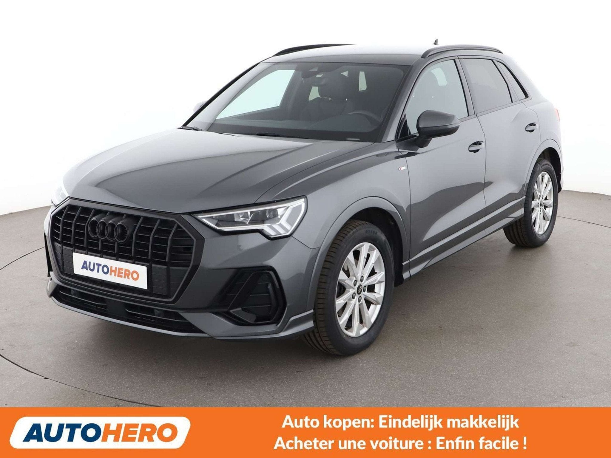 Audi Q3 35 TFSI Mild-Hybrid S line (automatique), Argent ou Gris, Achat, Anti démarrage, Noir