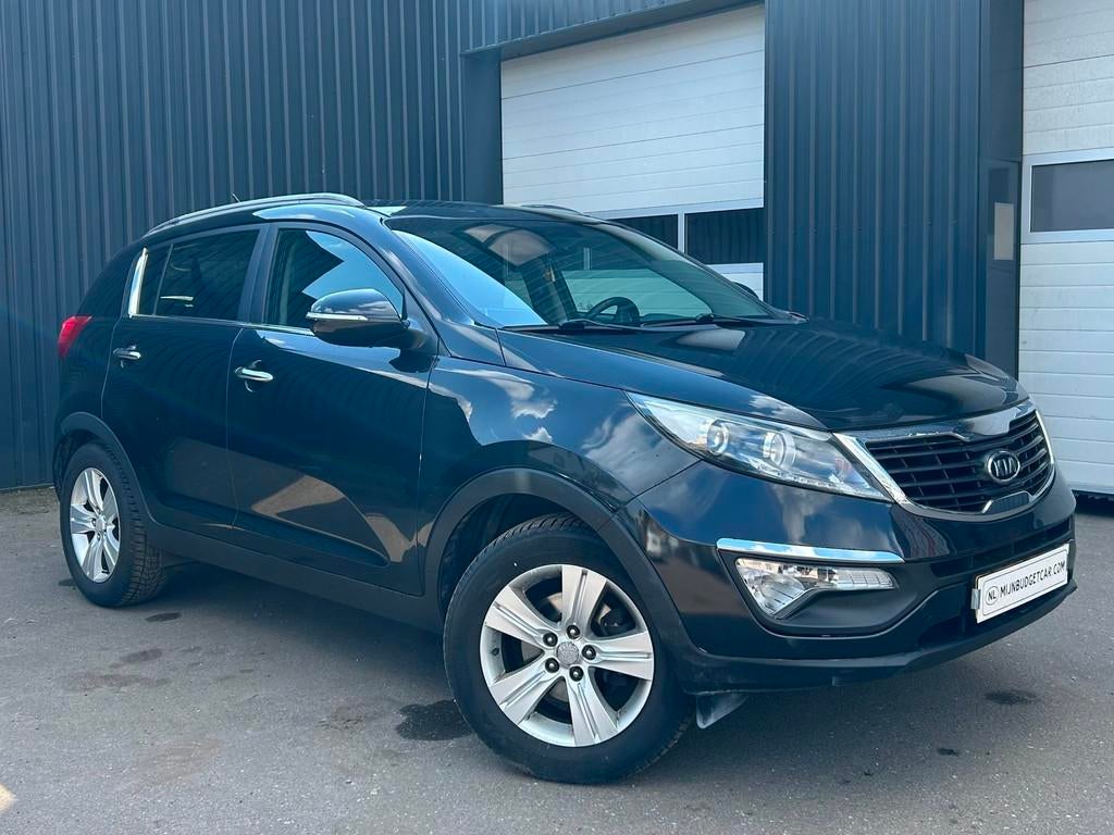Kia Sportage 2.0 X-ecutive Plus Pack, Gebruikt, 4 cilinders, Leder en Stof, Zwart