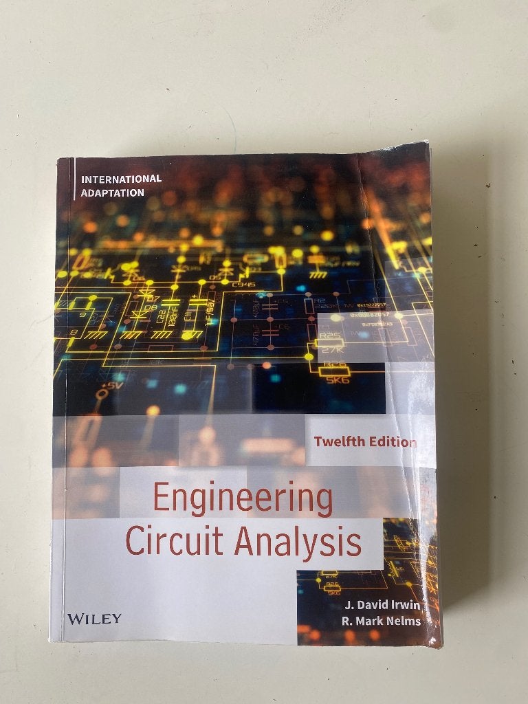 Engineering Circuit Analysis 12th edition, Boeken, Ophalen of Verzenden, Zo goed als nieuw, Hoger Onderwijs, Wiley