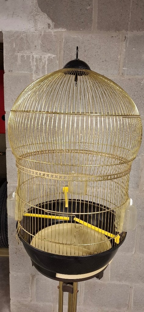 Vogelkooi, Ophalen, Gebruikt, Metaal, Vogelkooi