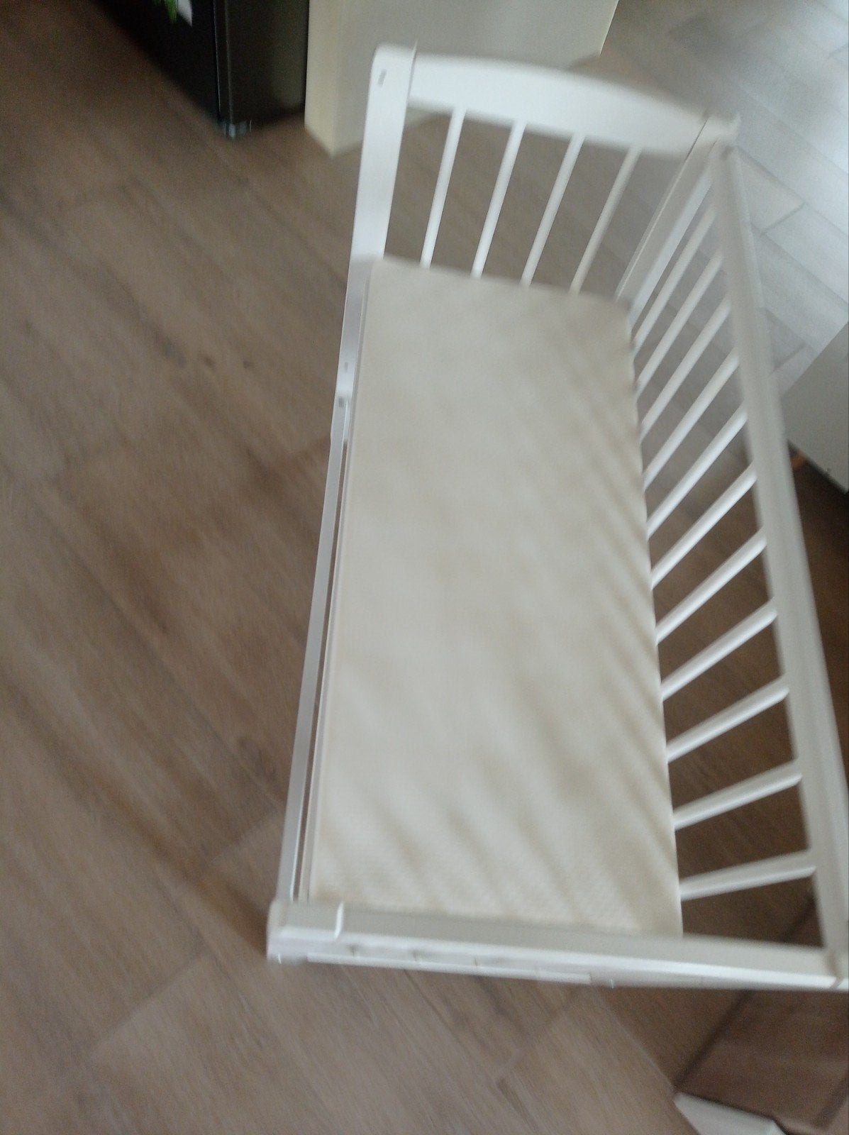 co-sleeper (wit), Kinderen en Baby's, Ophalen, Gebruikt, Rechthoekig