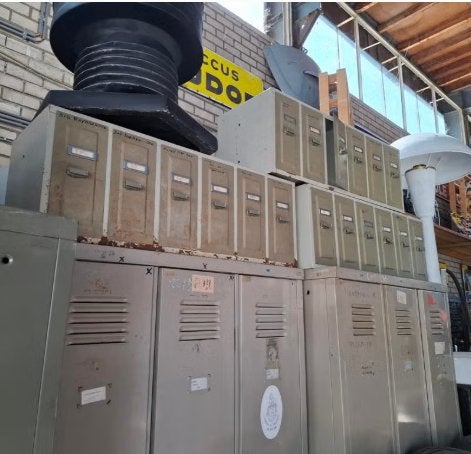 Vintage Industrieël Locker kast verschillende afmetingen, Huis en Inrichting, Ophalen, Gebruikt, Vintage industrieël