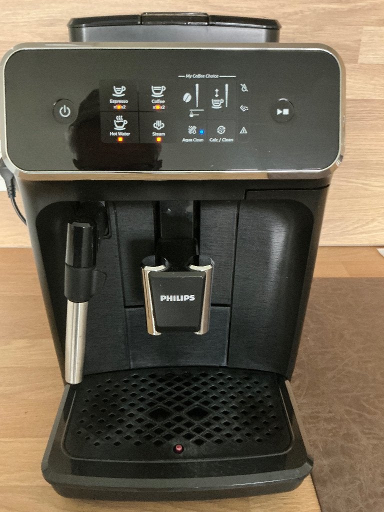 Philips EP2220/10 Expresso machine, Electroménager, Réservoir d'eau amovible, Café moulu, Utilisé, 4 à 10 tasses