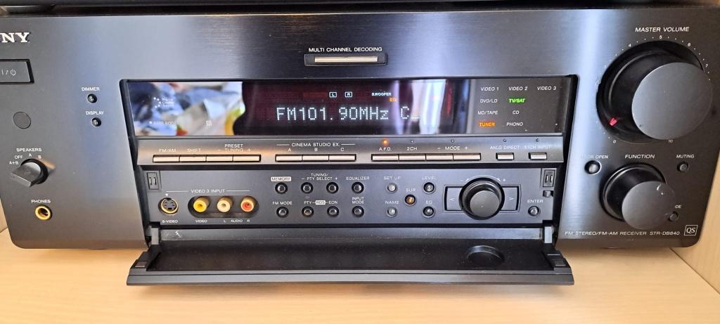 stereo versterker 5.1 sony, Comme neuf, Enlèvement, Sony, 120 watts ou plus