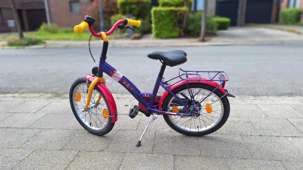 Vélo 18 pouces pour filles, Frein à rétropédalage, 18 pouces, Enlèvement, Utilisé