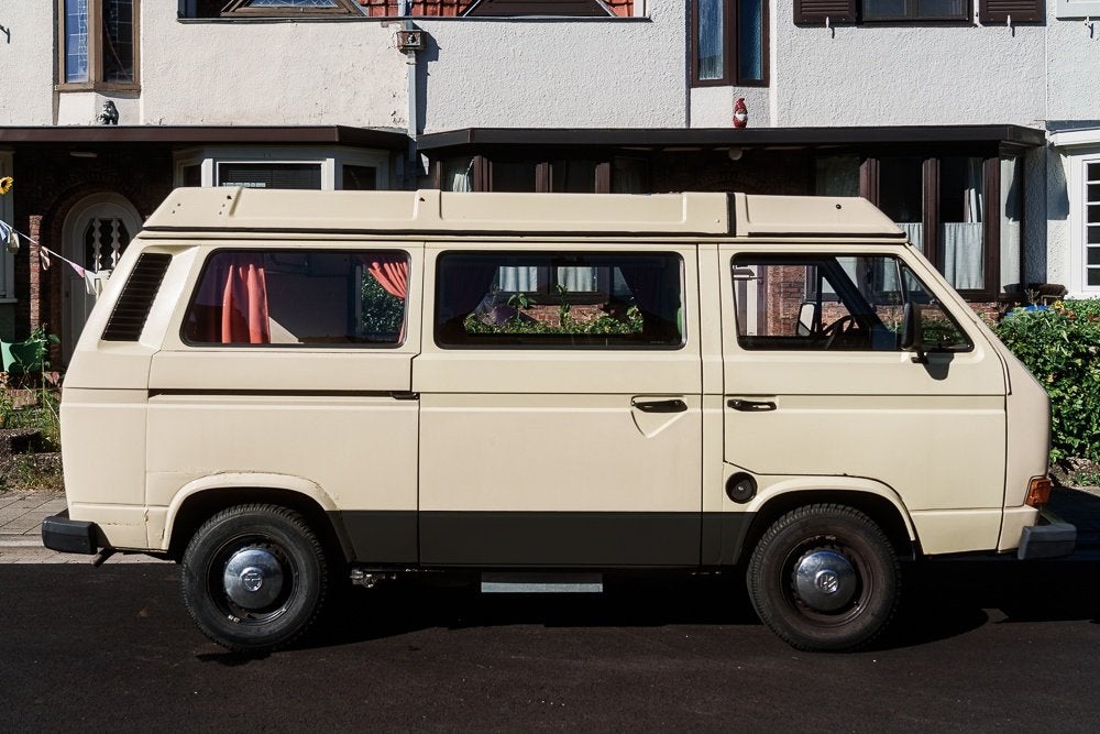 Volkswagen T3 (1982) – Oldtimer Camper, 4 zetels, Achterwielaandrijving, 4 cilinders, Overige bekleding