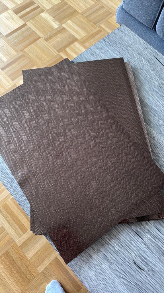 Snakeskin placemats 6 stuksp, Huis en Inrichting, Woonaccessoires | Onderzetters, Ophalen, Zo goed als nieuw