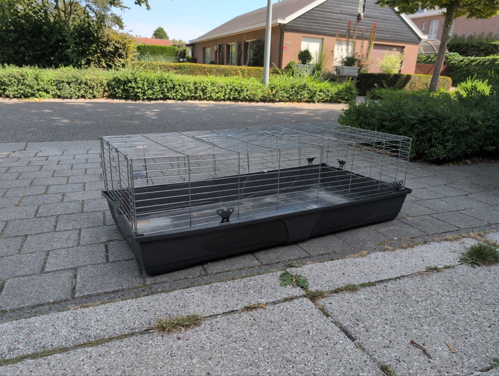 clapier à lapins, Enlèvement