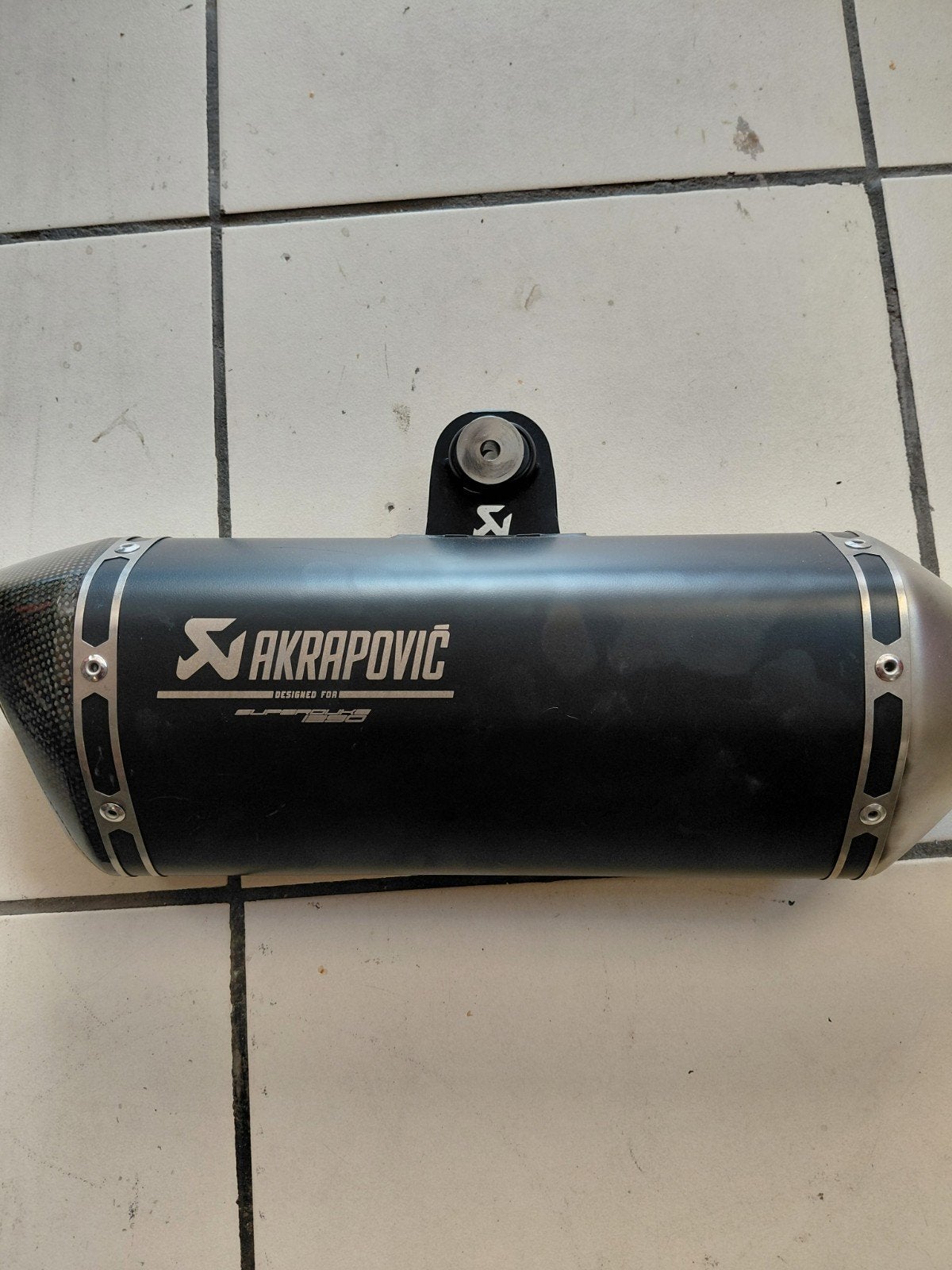 akrapovic uitlaat, Motoren, Onderdelen | Merk-onafhankelijk, Ophalen, Gebruikt