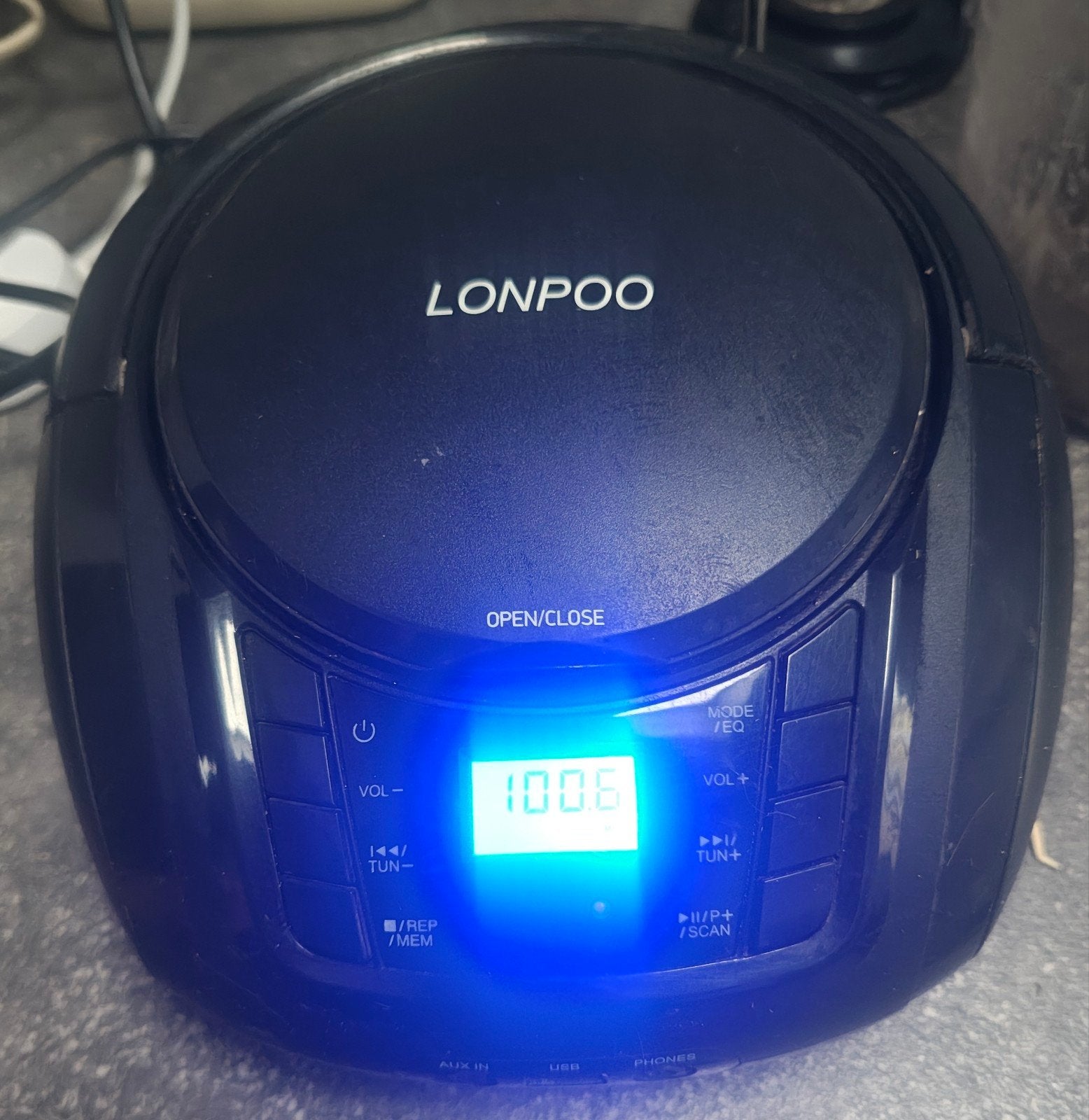 Boombox Lonpoo, Ophalen, Zo goed als nieuw, Radio, Met cd-speler