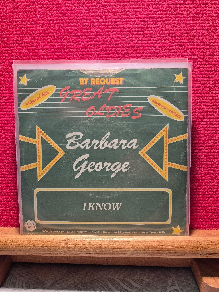 terry stafford / barbara george, Enlèvement ou Envoi, 7 inch, Utilisé, Pop