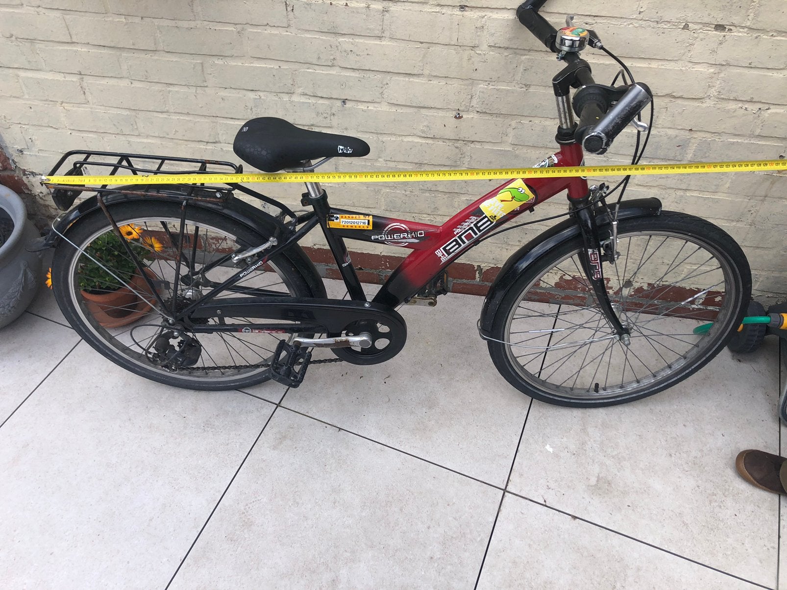 Kinder fiets, Ophalen, Zo goed als nieuw