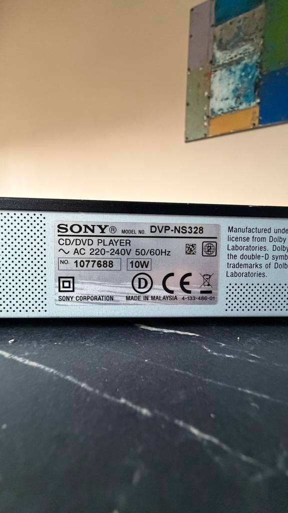 Sony DVP-NS328 lecteur Dvd, Enlèvement ou Envoi, Comme neuf, Lecteur DVD, Sony