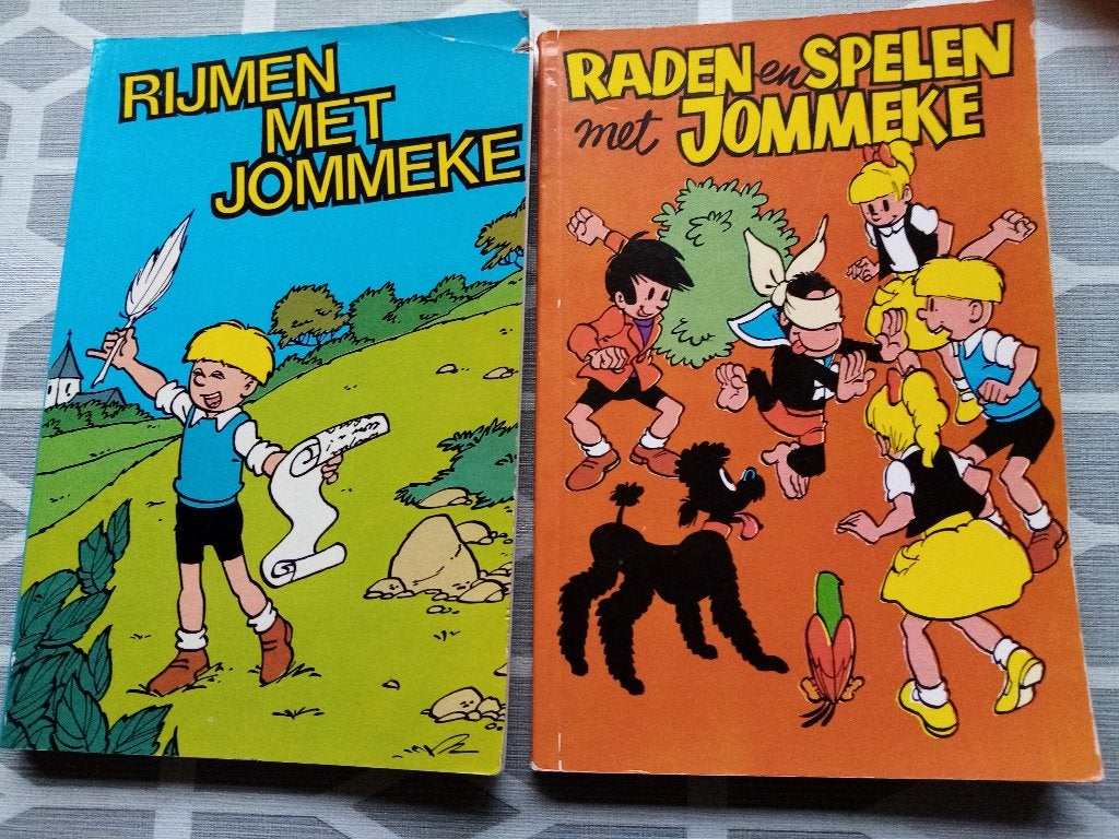 RIJMEN MET JOMMEKE - RADEN EN SPELEN MET JOMMEKE, Ophalen of Verzenden