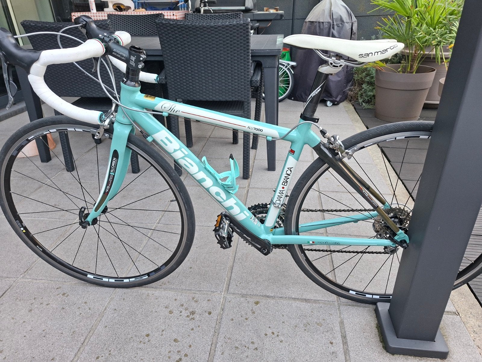 BIANCHI alu7000 'elle', Vélos & Vélomoteurs, Vélos | Vélos de course, Autres marques, Frein sur jante, Femmes, Enlèvement