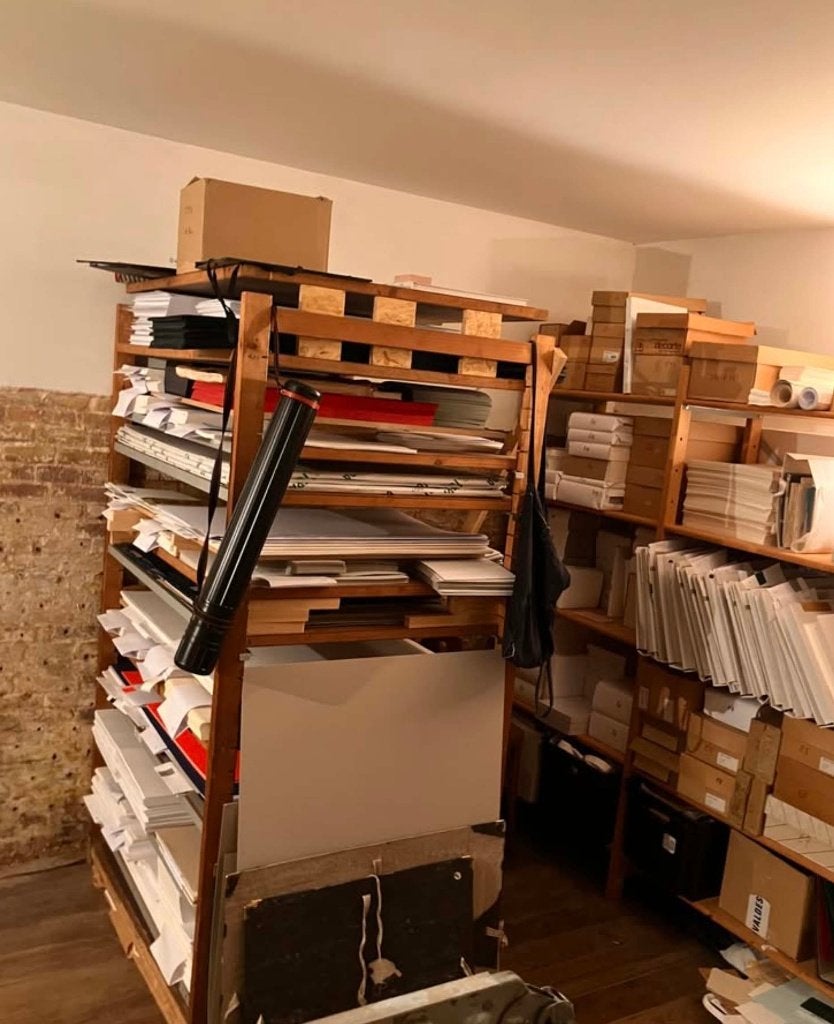 Étagère à papier, Enlèvement, Utilisé