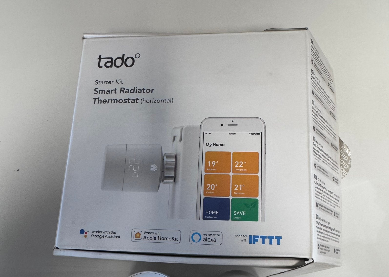 tado slimme radiatorknop, Ophalen of Verzenden, Zo goed als nieuw