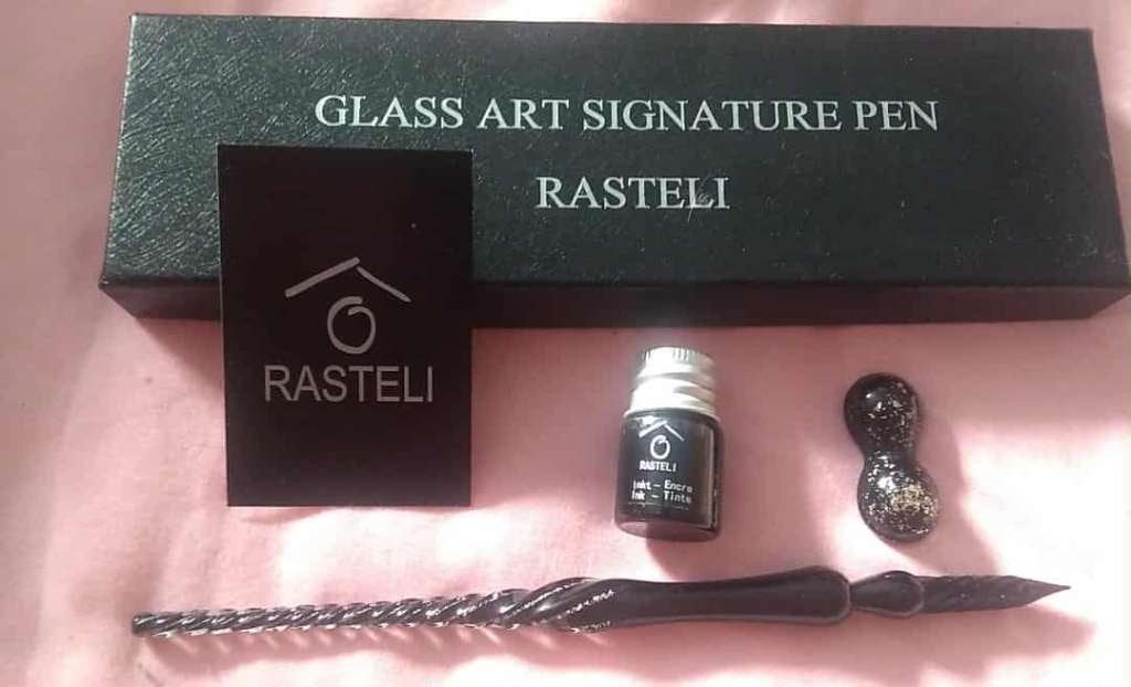 Glass Art Signature Pen Rasteli, Enlèvement ou Envoi