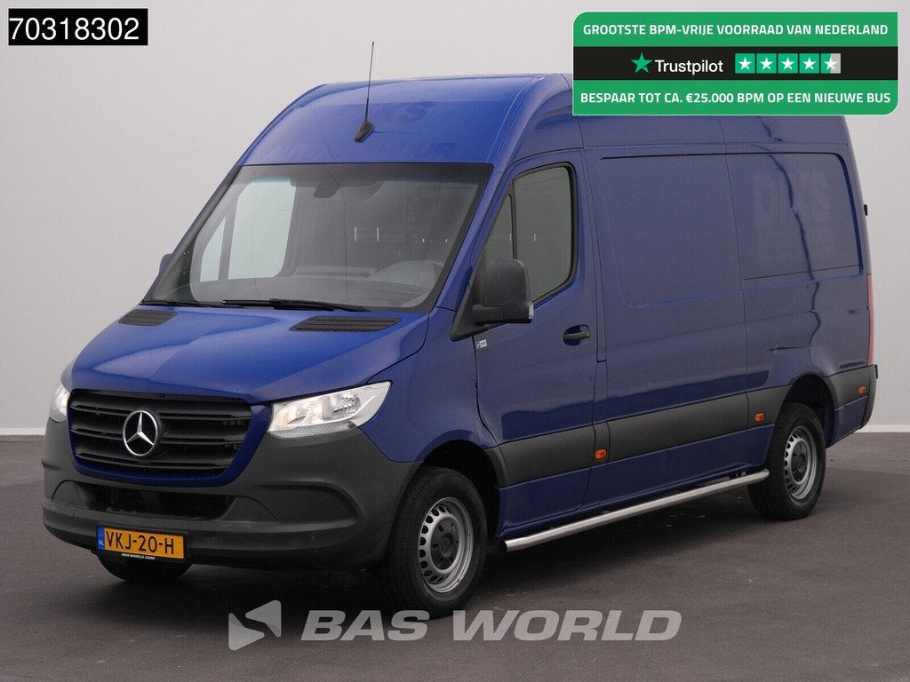 Mercedes Sprinter 314 CDI Automaat L2H2 Trekhaak Airco Cruis, Auto's, Bestelwagens en Lichte vracht, Bedrijf, Te koop, Achteruitrijcamera