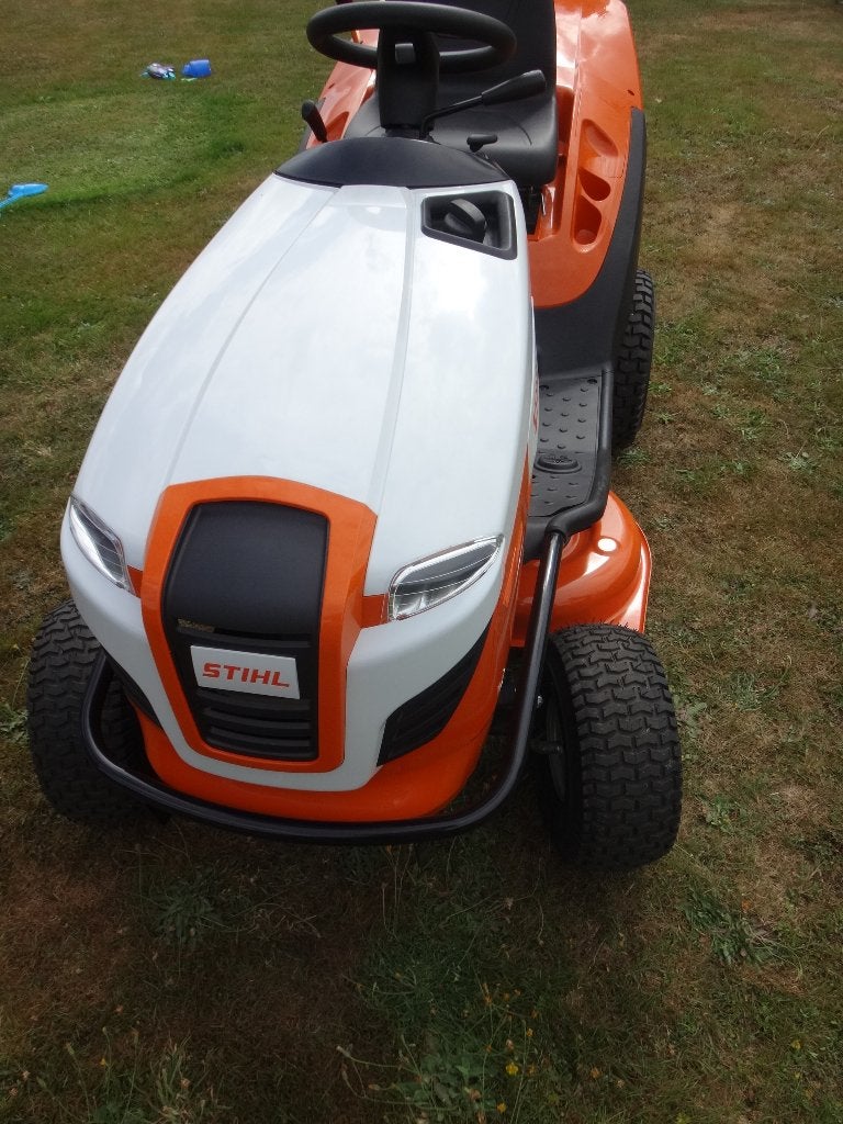 Tracteur Tondeuse Stihl, Neuf, Stihl, Démarrage électrique, Enlèvement