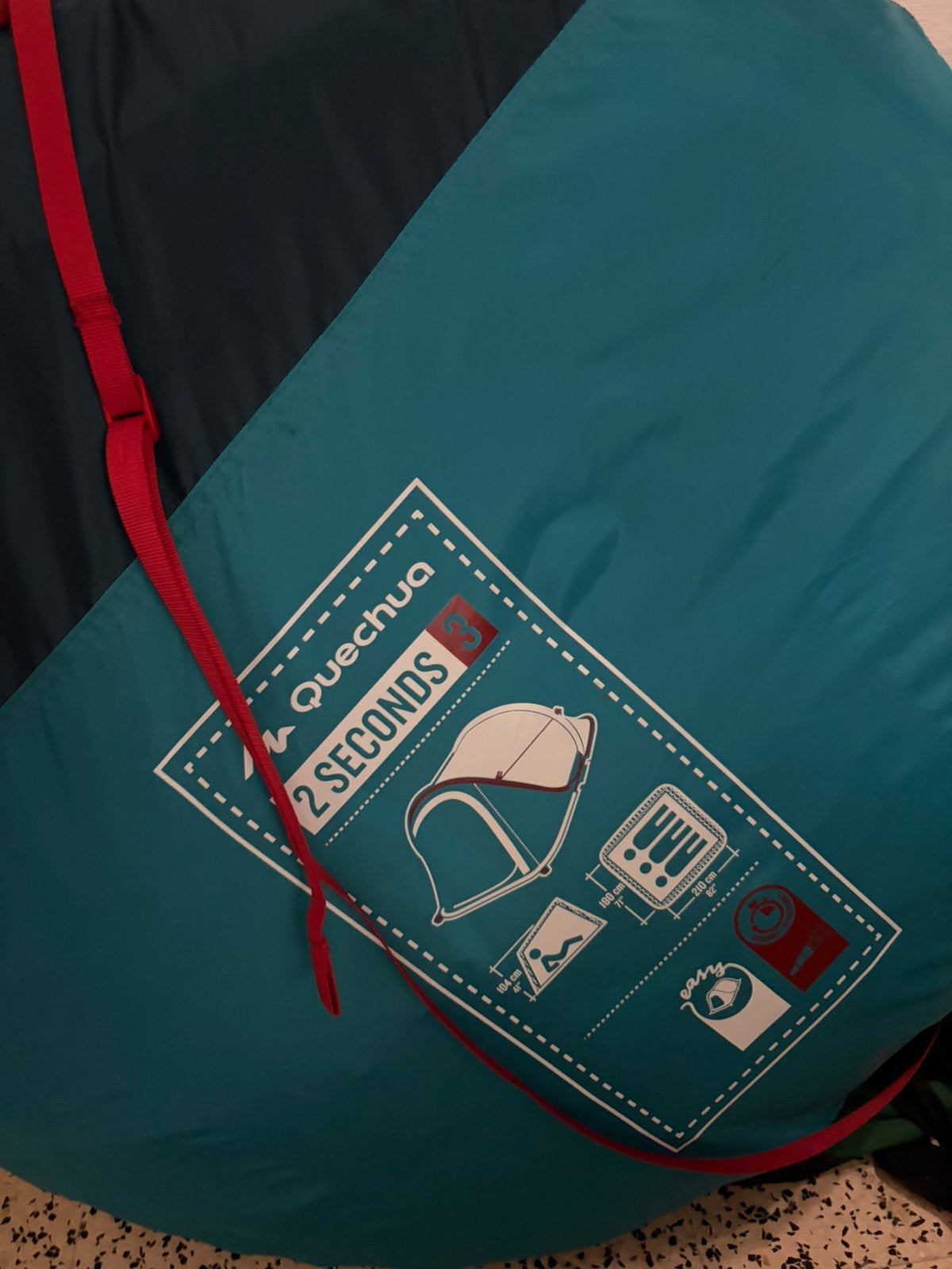 Tente, Caravanes & Camping, Enlèvement, Comme neuf