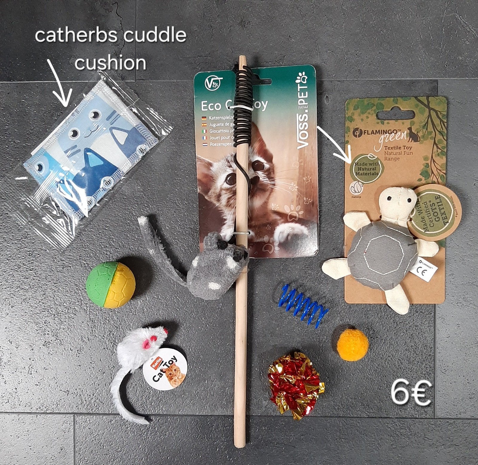 kattenspeelgoed set, Ophalen of Verzenden, Nieuw