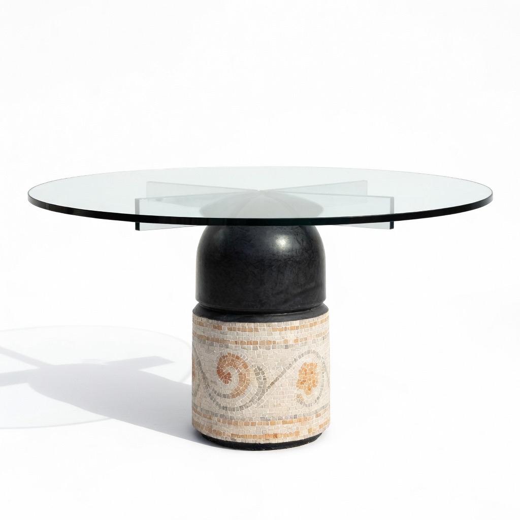 Giovanni Offredi voor Saporiti « paracarro » eettafel, Enlèvement