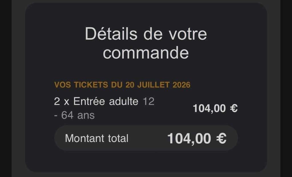 Billet Pairi Daiza, Tickets en Kaartjes, Overige Tickets en Kaartjes, Twee personen