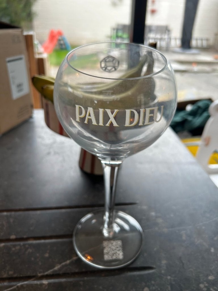 Zeldzaam Paix Dieu Glas 33cl, Enlèvement ou Envoi, Comme neuf, Verre à bière