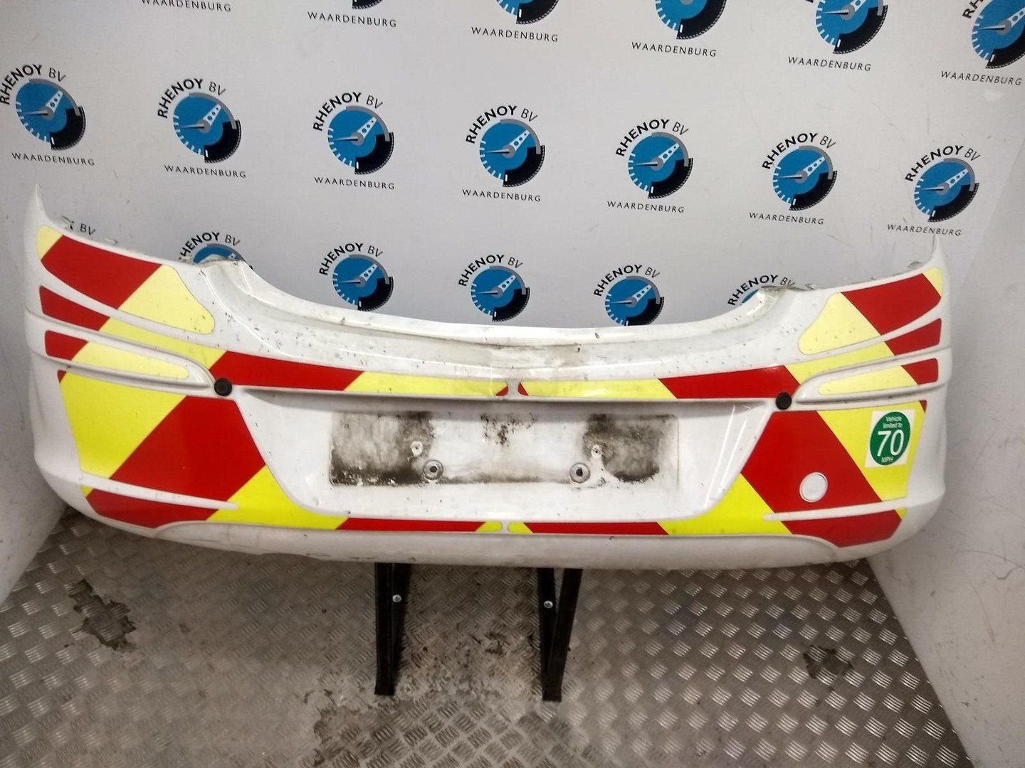 OPEL CORSA BUMPER ACHTER 2014, Ophalen of Verzenden, Gebruikt, Stiba lid