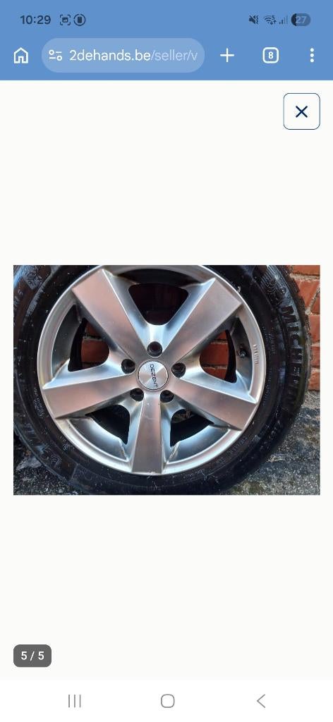 Jantes de voiture, Autos : Pièces & Accessoires, Pneus & Jantes, Pneus et Jantes, 215 mm, 16 pouces, Véhicule de tourisme