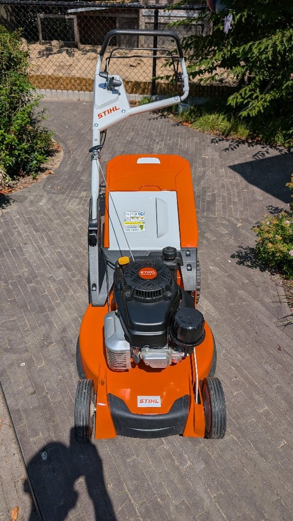 STIHL RM 655 YS (semi)professionele grasmaaier, Ophalen, Cirkelmaaier, Versnellingen, Zo goed als nieuw