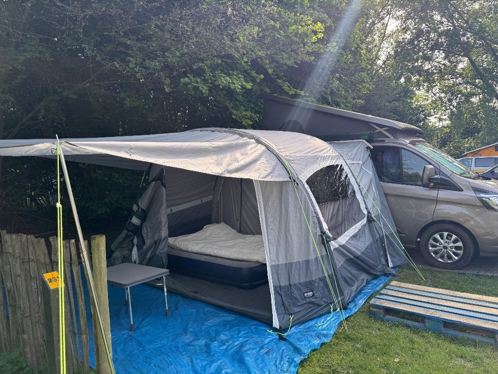 Voortent Reimo Tour Van Air, Ophalen, Zo goed als nieuw, Polyester, Overige merken
