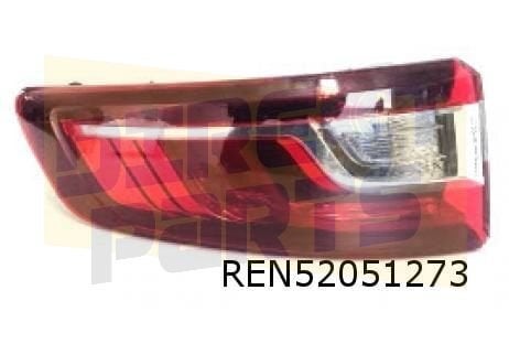 Renault Megane IV (11/15-8/20) achterlicht links buiten (Est, Neuf, -, Renault, -
