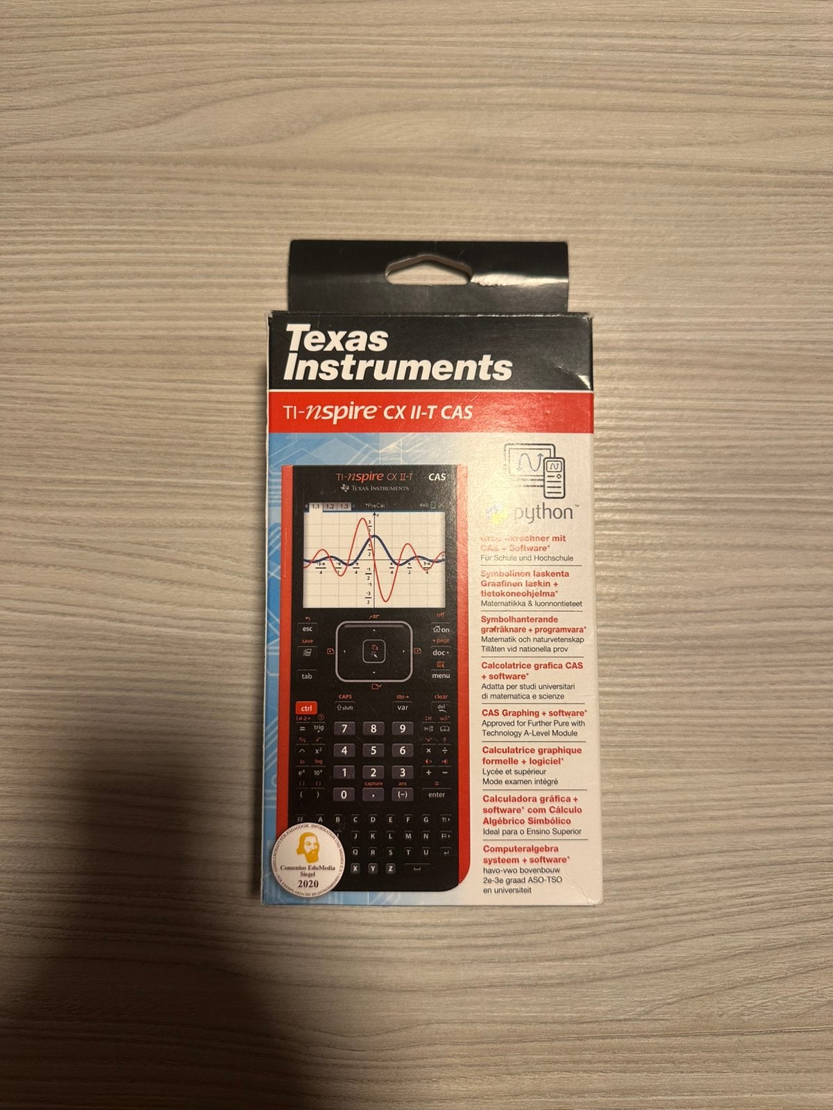 TI-Nspire CX II-T CAS, Enlèvement, Calculatrices graphique, Comme neuf