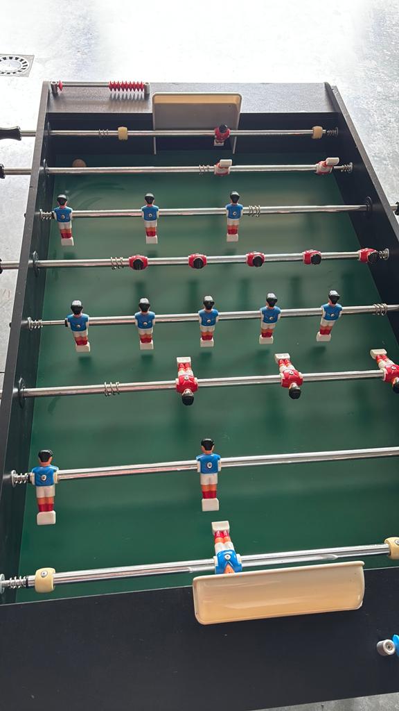 Voetbaltafel, Ophalen, Gebruikt