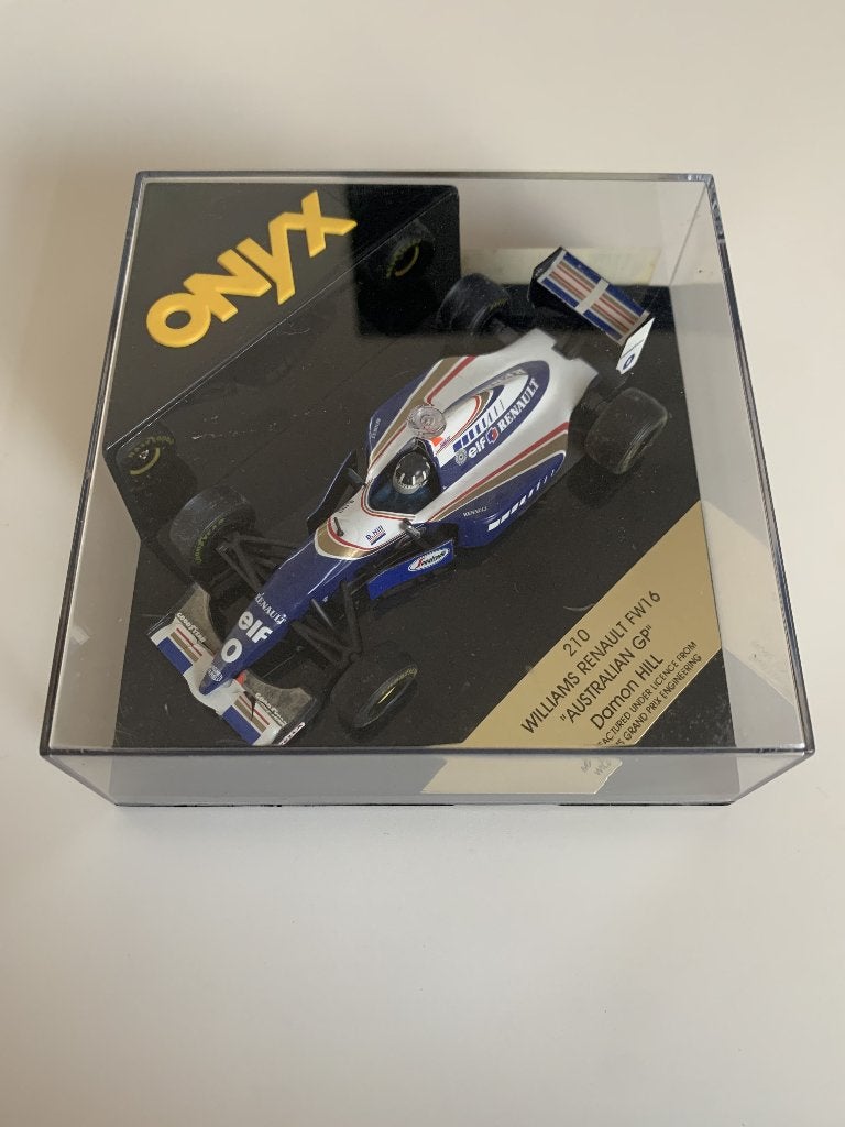 ONYX 1:43 - Williams Renault FW16 - Damon Hill - 1994, Enlèvement ou Envoi, Comme neuf, Voiture, Autres marques