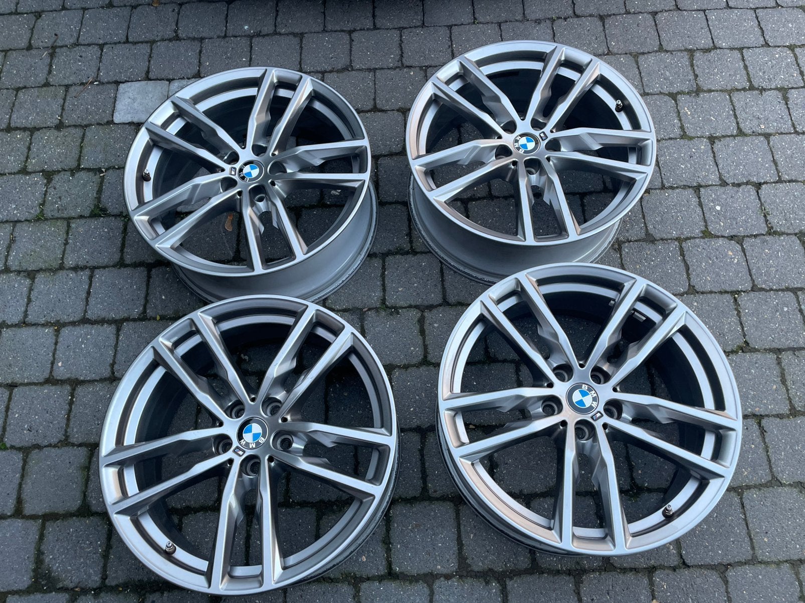 Bel ensemble de jantes BMW 19 pouces Msport originales, Enlèvement, 19 pouces, Jante(s)