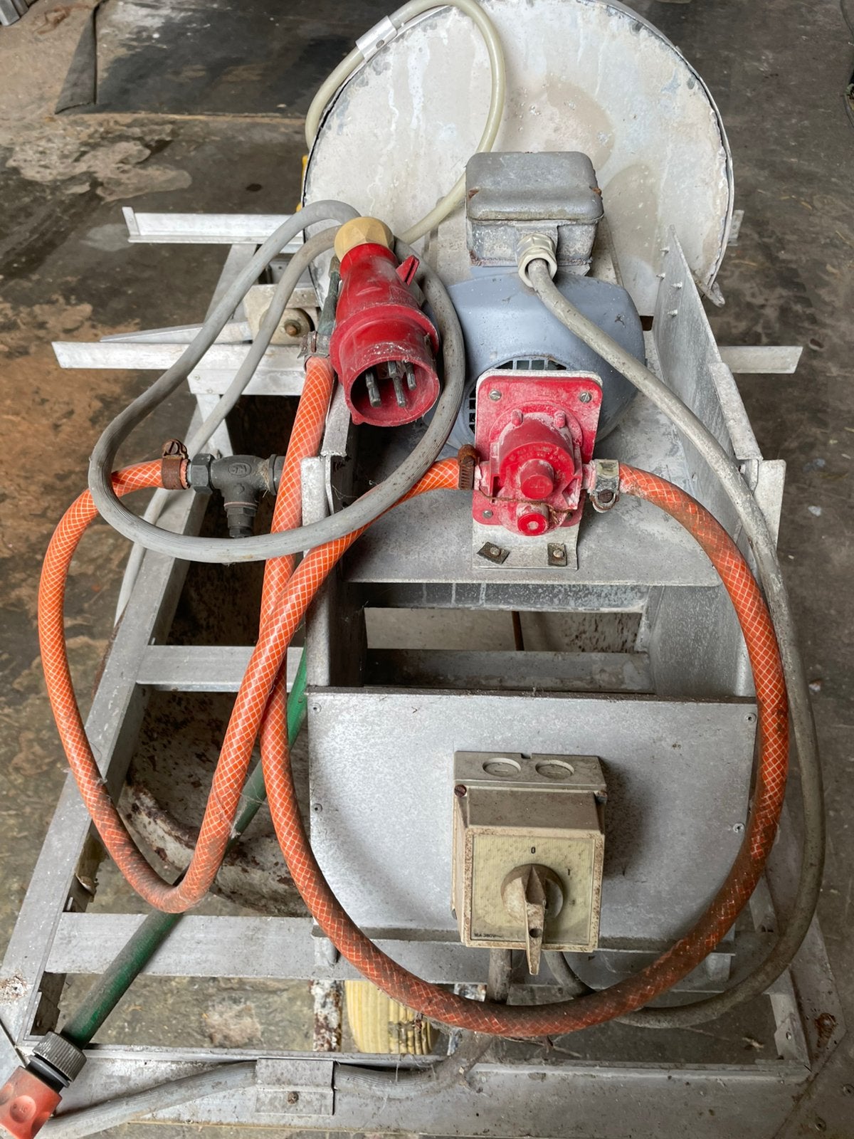 Waterzaagmachine of droogzaag voor tegels, enz., Jardin & Terrasse, Enlèvement, Comme neuf