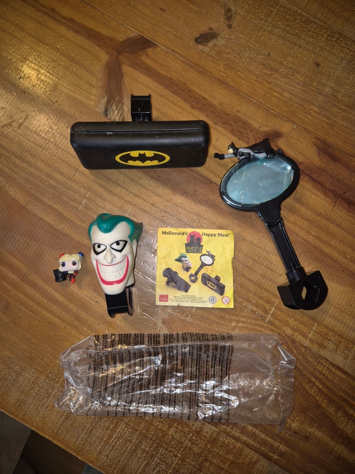 Mc Donald's Batman 1995 lot jouets vintages, Enlèvement ou Envoi, Utilisé